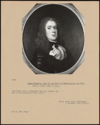 Henry Compton, Son Of The Earl Of Northampton (d. 1713)