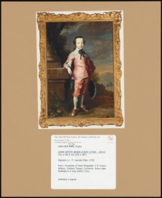 John Smyth When A Boy (1748 - 1811)
