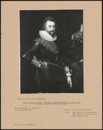 Henry Wriothesley, 3rd Earl Of Southampton (1573-1624)