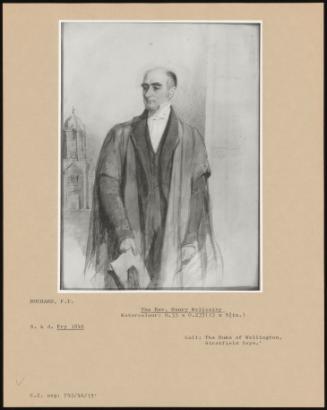 The Rev. Henry Wellesley