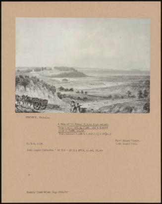 A View Of The Menai Straits From Outside Bangor With Sailing Boats, And A Distant View Of Puffin Island.