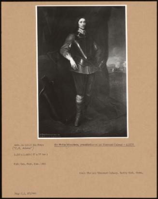 Sir Philip Monckton, Grandfather Of 1st Viscount Galway - D. 1678