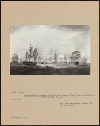 Numerous Shipping, Including The Merchantmen 'ariadne', Grant', 'perseus' And 'charlotte'