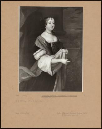 Possibly Barbara (Villiers), Countess Of Suffolk D. 1681