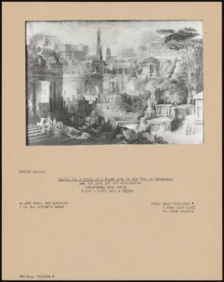 Sketch For A Study Of A Greek City In The Time Of Pausanias