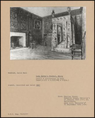 Lady Betty's Chamber, Knole