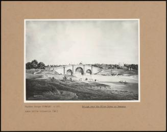 Bridge Over The River Barna At Benares