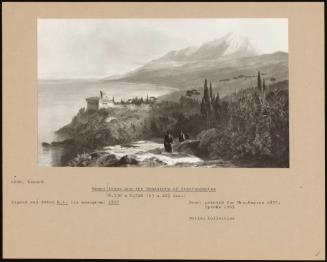 Mount Athos And The Monastery Of Stavronikita