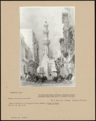 The Principal Mosque at Bulac, Environs of Cairo