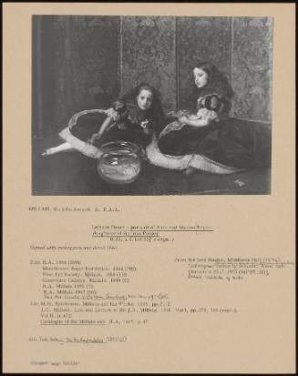 Leisure Hours - Portrait Of Anne And Marion Pender, Daughters Of Sir John Pender