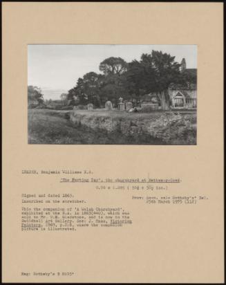 The Parting Day', The Churchyard At Bettws-Y-Coed.