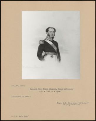 Captain John James Chapman, Royal Artillery