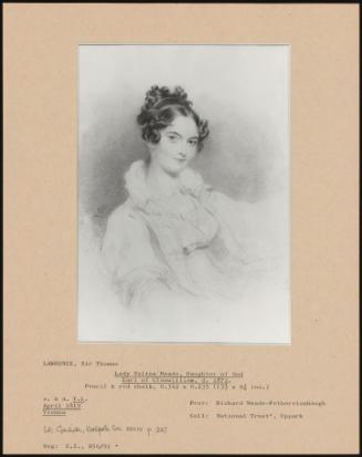 Lady Selina Meade, Daughter Of 2nd Earl Of Clanwilliam, D. 1872.