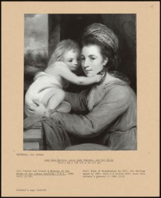 Lady Anne Butler, Later Lady Ormonde, and Her Child