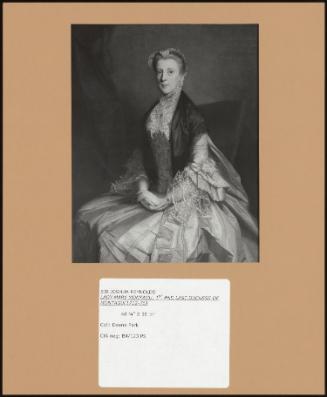 Lady Mary Montagu, 1st and Last Duchess of Montagu (1712-75)