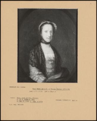 Mary Biddulph Wife Thomas Stonor (1710-78)