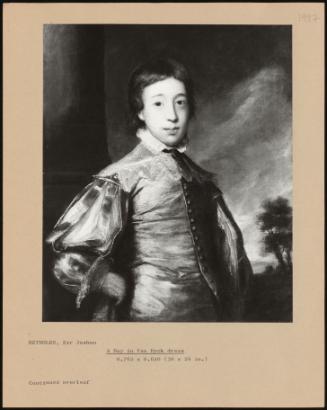 A Boy In Van Dyck Dress