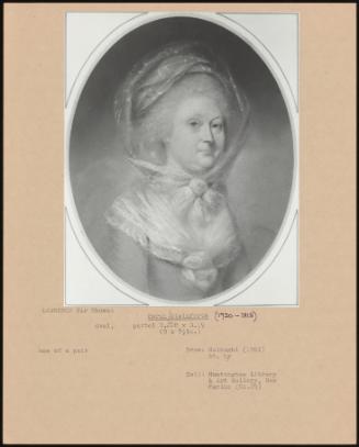 Sarah Stainforth (1720 - 1813)