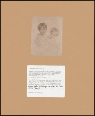 Portrait Sketch Of Two Boys, Possibly George, 3rd Marquess Townshend (1778-1855) And His Younger Brother Charles (1785-1853)