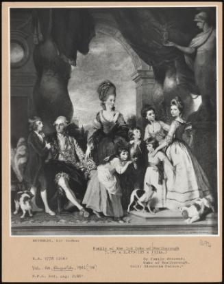 Family Of The 3rd Duke Of Marlborough