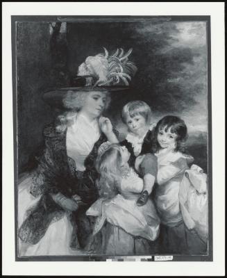 Lady Smith (Charlotte Delaval) and Her Children (George Henry, Louisa, and Charlotte)