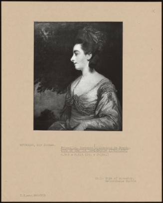 Priscilla, Baroness Willoughby De Eresby, Wife of the 1st Lord Gwydyr (1761-1828)