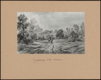 Landscape And Horseman