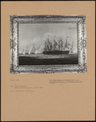 Sir John Jervis & Nelson Defeat The Spaniards Off Cape St Vincent, Feb 1797 (1822)