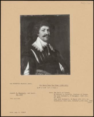 Sir Henry Vane The Elder (1589-1655)