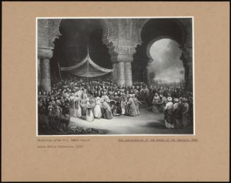 The Installation Of The Nawab Of The Canatic 1842