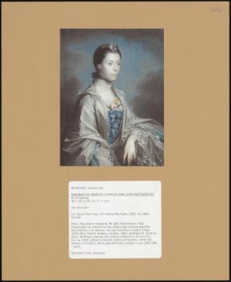 Portrait Of Frances Clopton (Mrs John Partheriche)