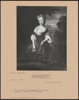 Lady Margaret Dalrymple, Countess of Loudoun