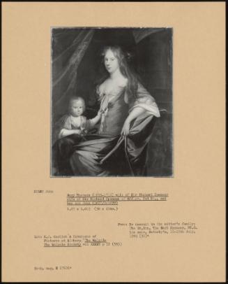 Mary Musters (1635-1717) Wife of Sir Richard Spencer Wife of Sir Richard Spencer of Offley, 2nd Bt., and Her Son John (1677/8-1699)