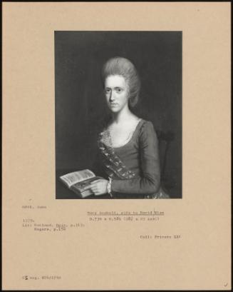 Mary Scobell, Wife To David Wise