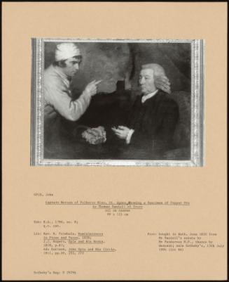 Captain Morcom Of Polberro Mine, St. Agnes, Showing A Specimen Of Copper Ore To Thomas Daniell Of Truro