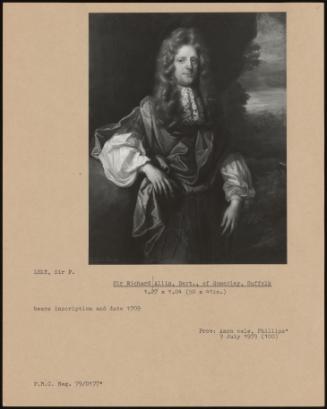 Sir Richard Allin, Bart., Of Somerley, Suffolk
