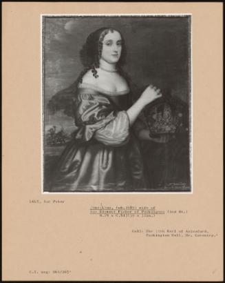 Jane Lane, (Ob. 1689) Wife Of Sir Clement Fisher Of Packington (2nd Bt. )