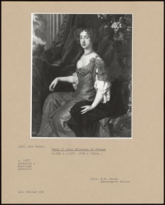 Mary Ii When Princess Of Orange