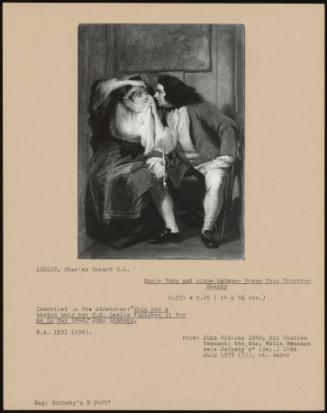 Uncle Toby And Widow Wadman- Scene From Tristram Shandy