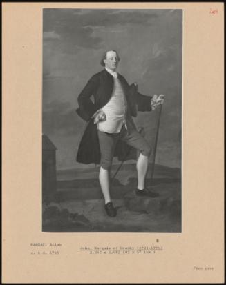 John, Marquis of Granby (1721-1770)