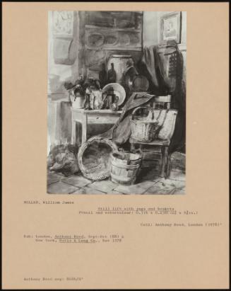 Still Life With Jugs And Baskets