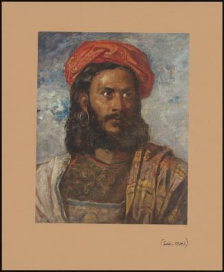 Portrait Of A Man In Moorish Costume