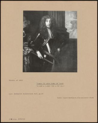 James Ii When Duke Of York