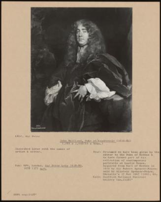 John Maitland, Duke Of Lauderdale (1616-82)