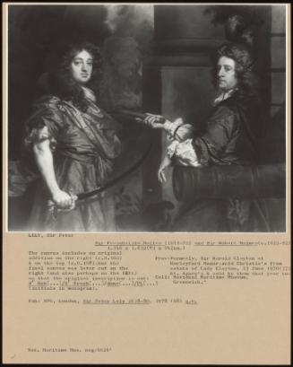 Sir Frescheville Holles (1641-72) And Sir Robert Holmes (C. 1622-92)