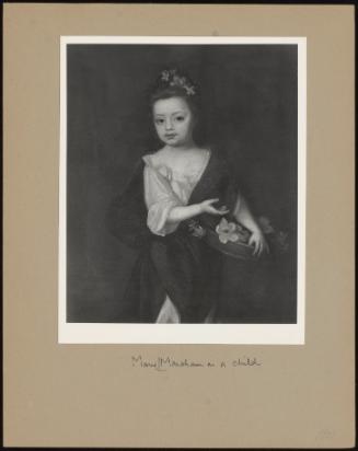 Portrait Of Mary Marsham As A Child