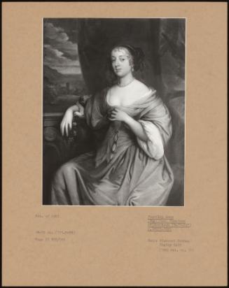 Possibly Anne (Hamilton) Countess Of Southesk (Suffolk? ) C. 1639-1695