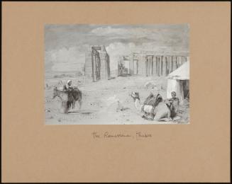 The Ramesseum At Thebes