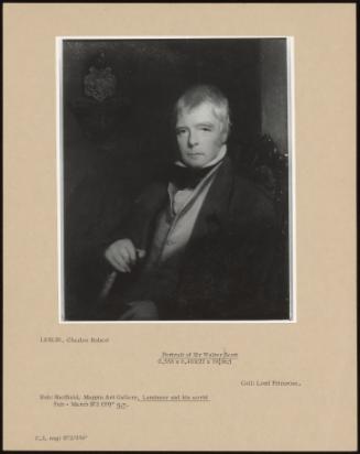 Portrait Of Sir Walter Scott