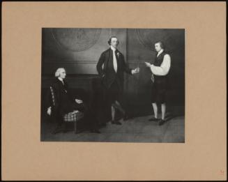 Rev Charles Everard And Two Others Playing Billiards